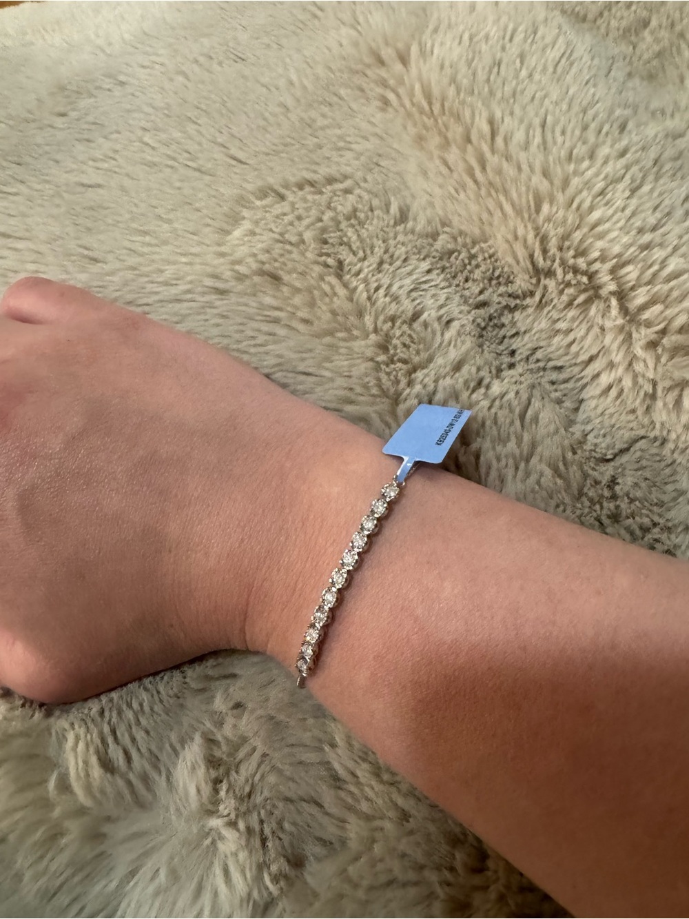 Brand New 0.5 cts Diamond Tennis Bracelet